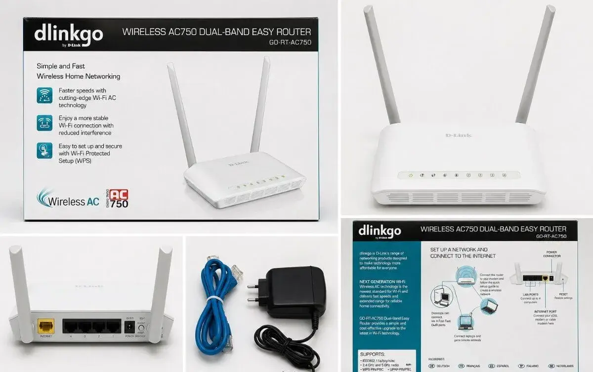 Dual-Band Wi-Fi router AC750 (GO-RT-AC750)