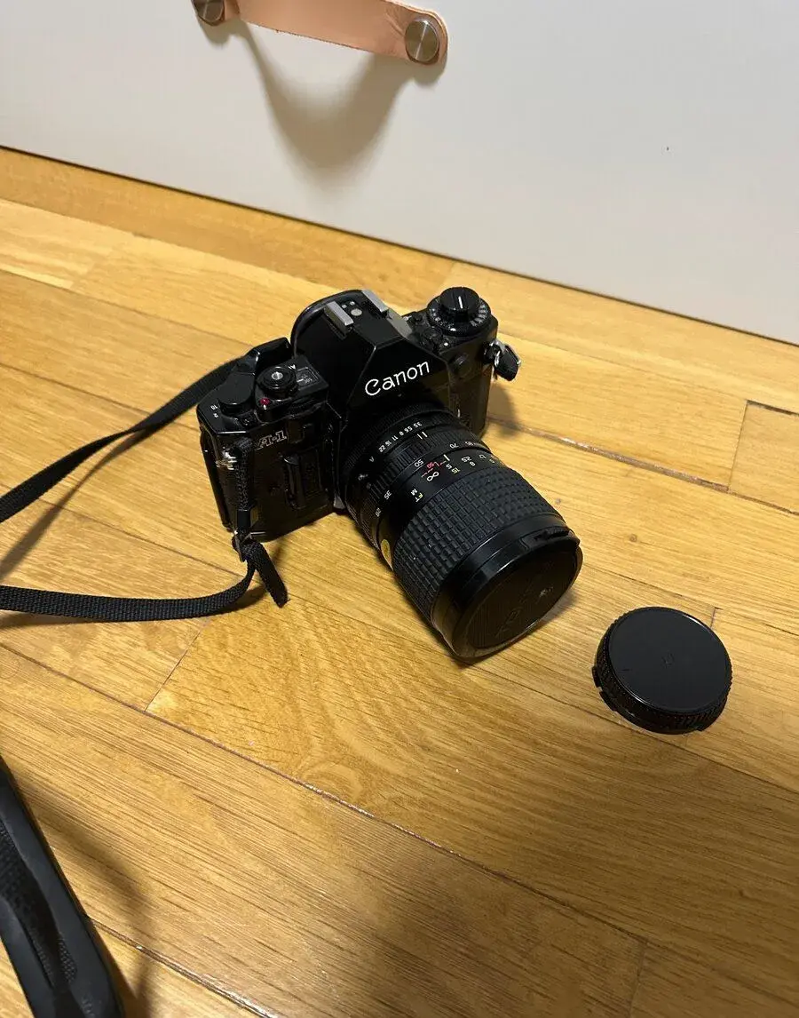 Canon A-1 + Tokina 28–85mm
