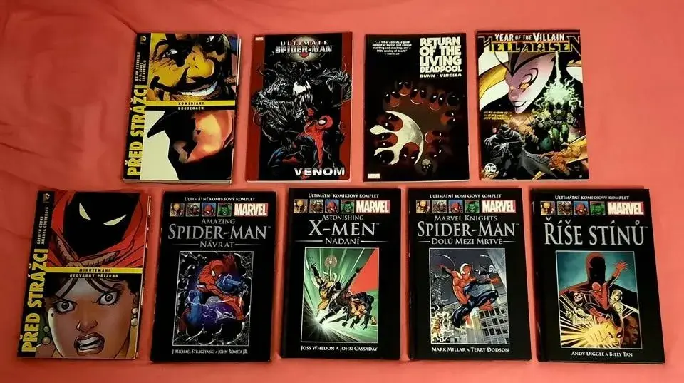 Marvel/DC komiksy v CZ/ENG