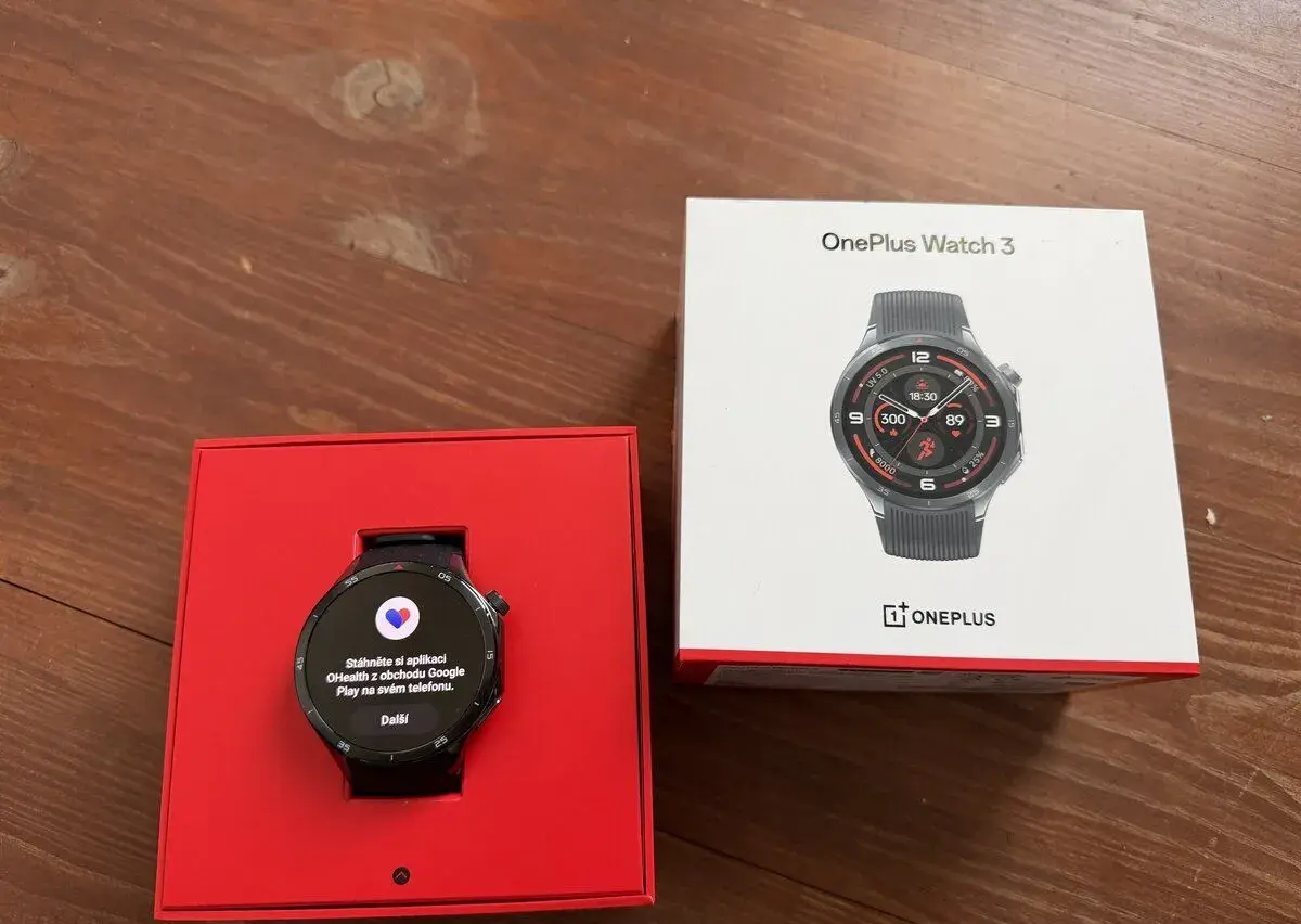 OnePlus Watch 3 (46mm) obsidiánový titan
