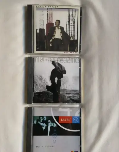 3 CD PHILIP BAILEY,MIKE+THE MECHANICS,LEVEL 42
