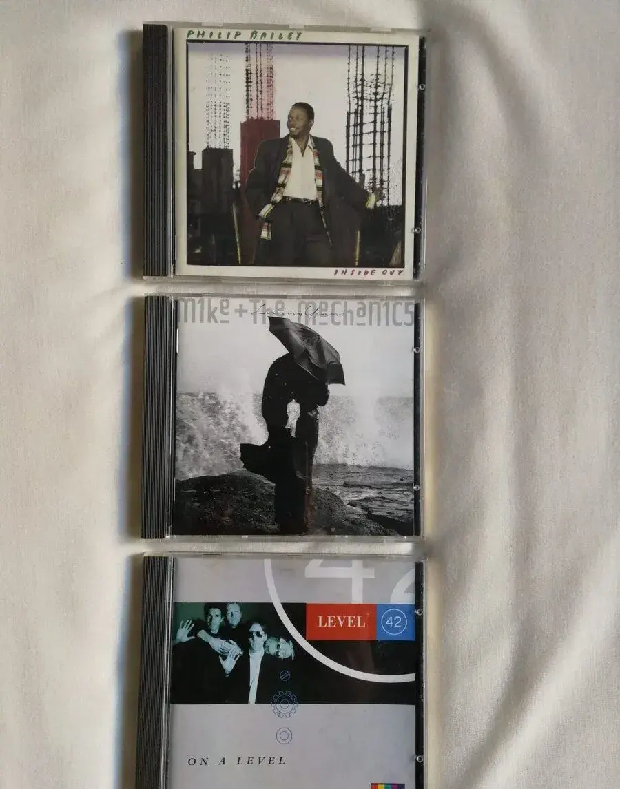 3 CD PHILIP BAILEY,MIKE+THE MECHANICS,LEVEL 42