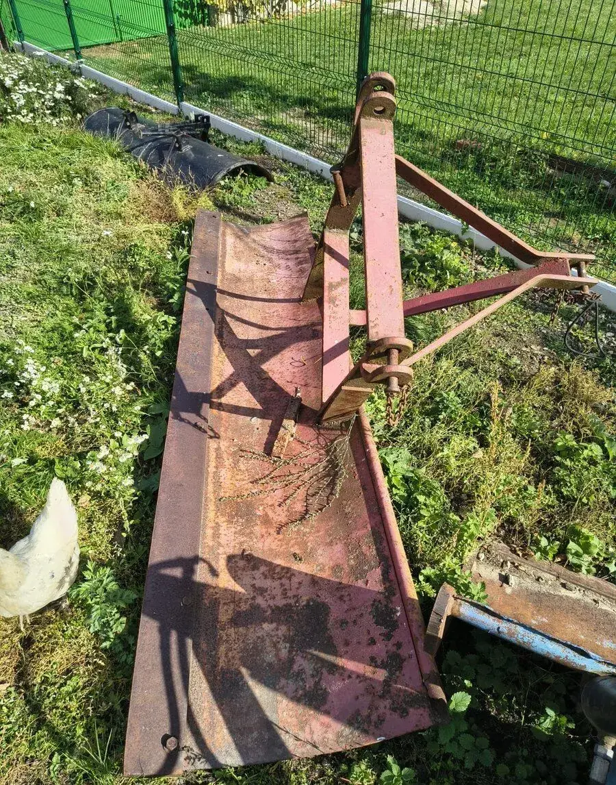 Sněhová radlice za traktor + čelní radlice