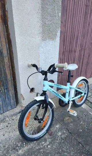 Dětské kolo 16" modro-bílé