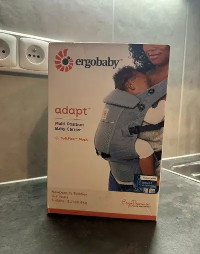 Ergobaby ADAPT SoftFlex Mesh Slate Blue – jako nové
