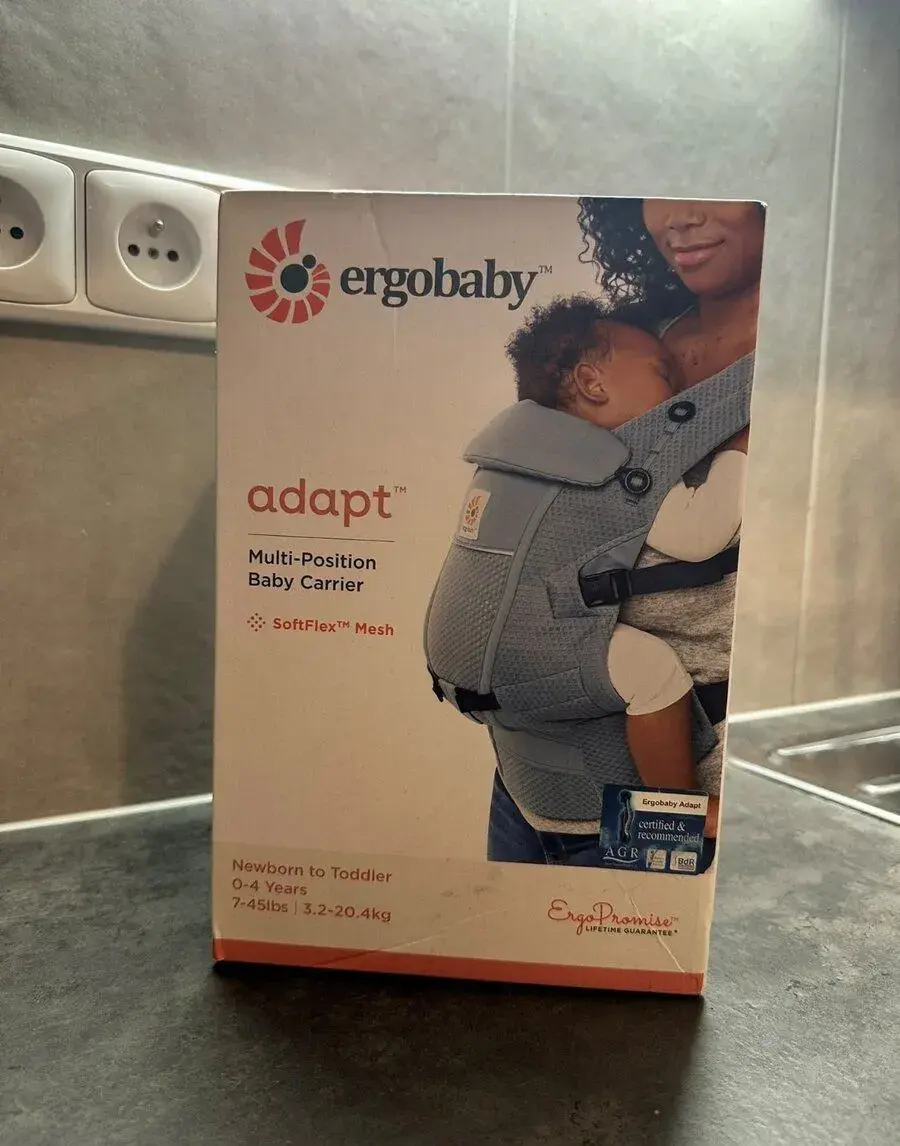 Ergobaby ADAPT SoftFlex Mesh Slate Blue – jako nové