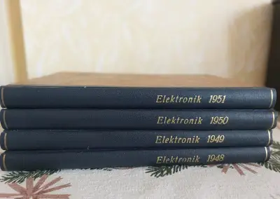 Elektronik - kompletní ročníky 1948 až 1951