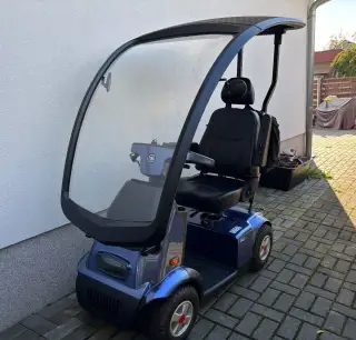 Elektrická čtyřkolka pro seniory, důchodce typ Afiscooter c4