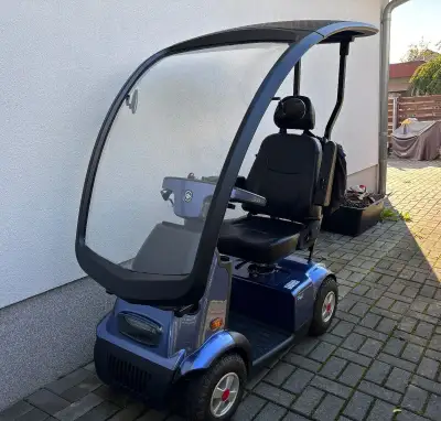 Elektrická čtyřkolka pro seniory, důchodce typ Afiscooter c4