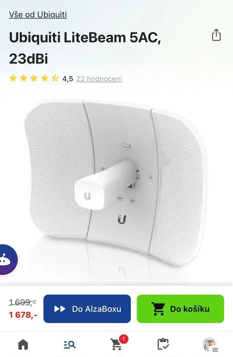 Ubiquiti LiteBeam 5AC 2gen