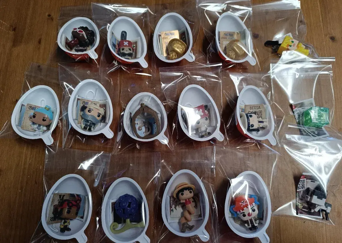 Kinder Joy Funko One Piece a Minecraft