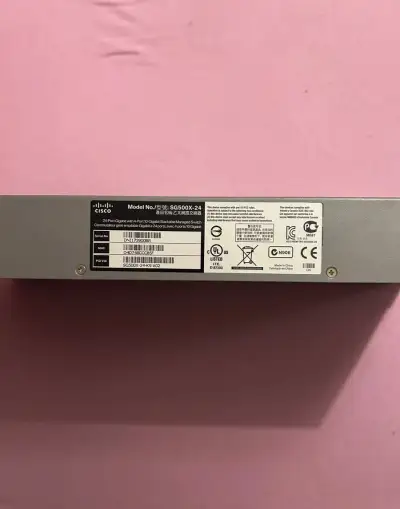 Cisco SG500X-24 – 24× Gigabit + 4× 10G SFP+, L3 managed swit