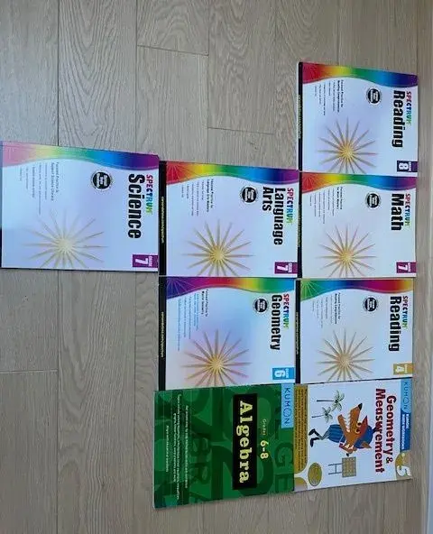 Cvičebnice matematiky a jazyka v angličtině