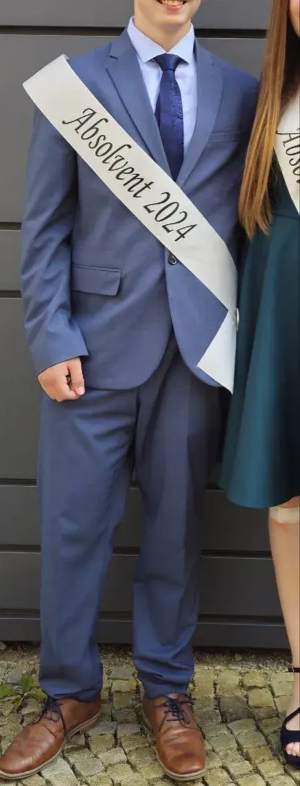 Oblek z H&M - sako, kalhoty