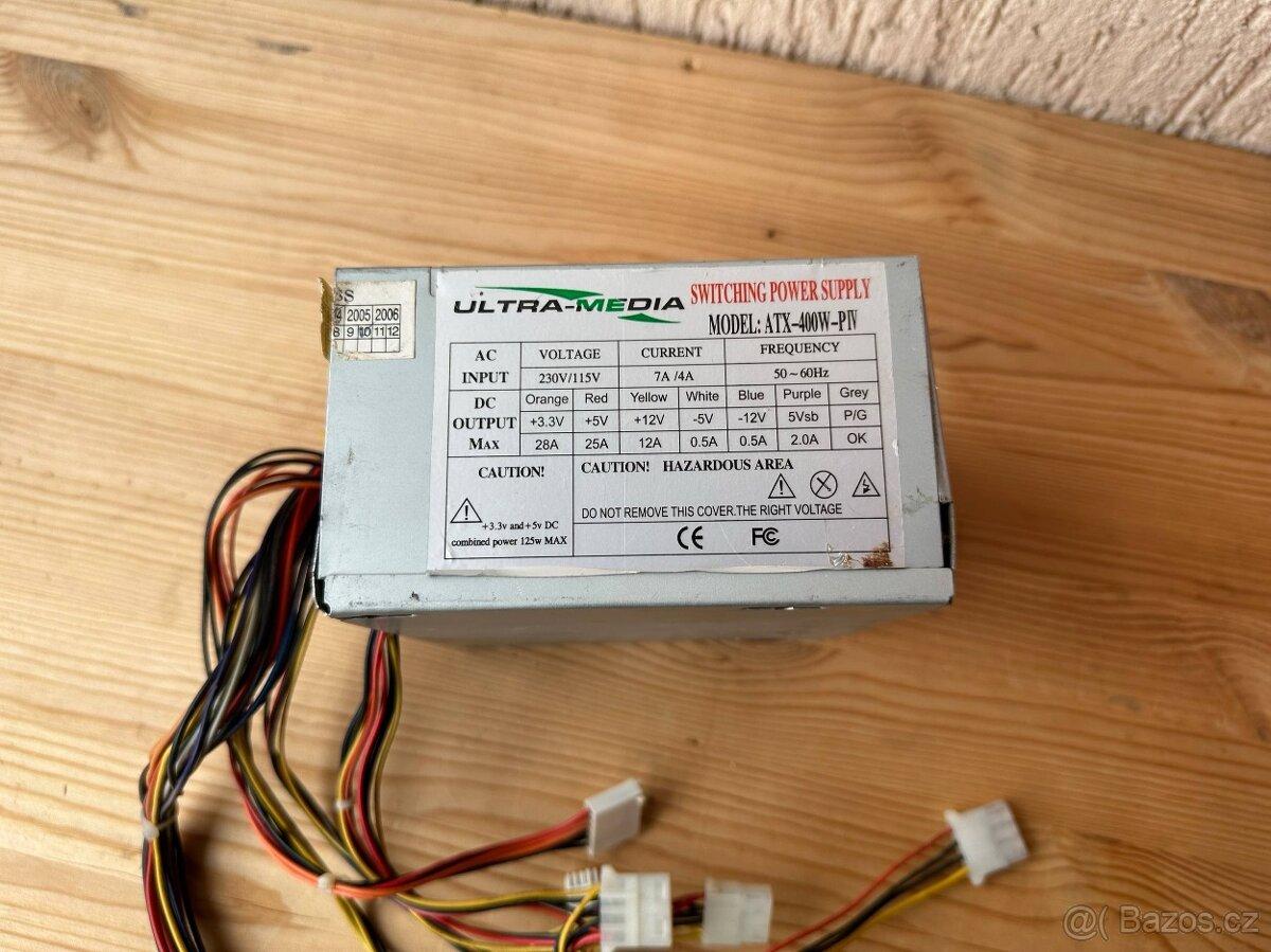 PC zdroj Ultra Media 400W