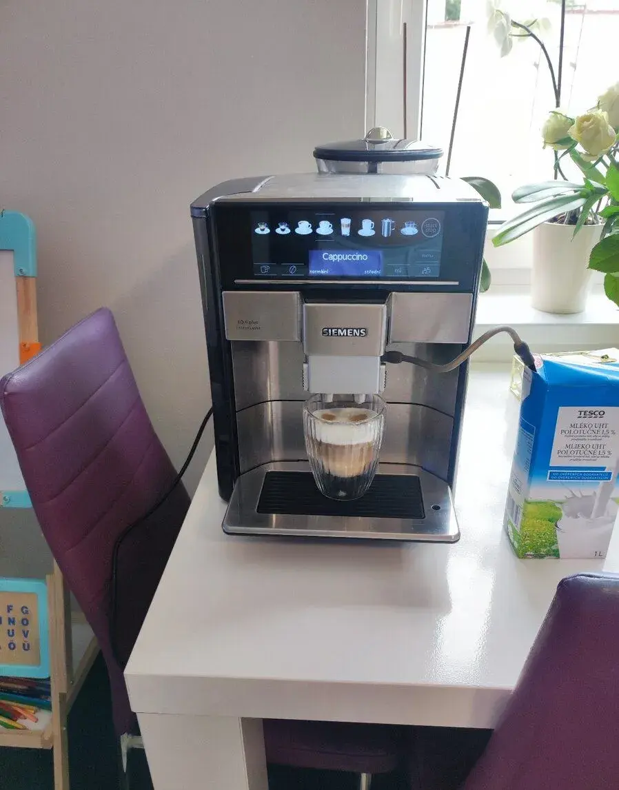 Automaticky kávovar Siemens eq6 plus extraklase