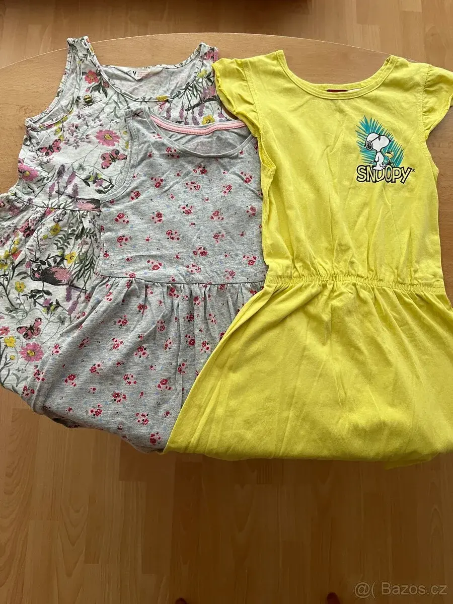 Dívčí letní šaty vel. 110/116