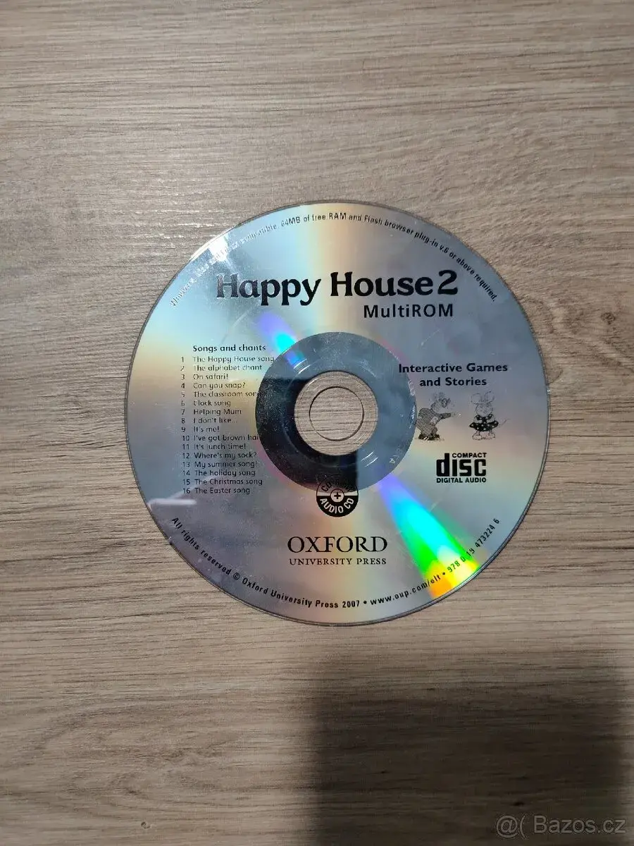 Oxford DVD k sešitu Happy house 2