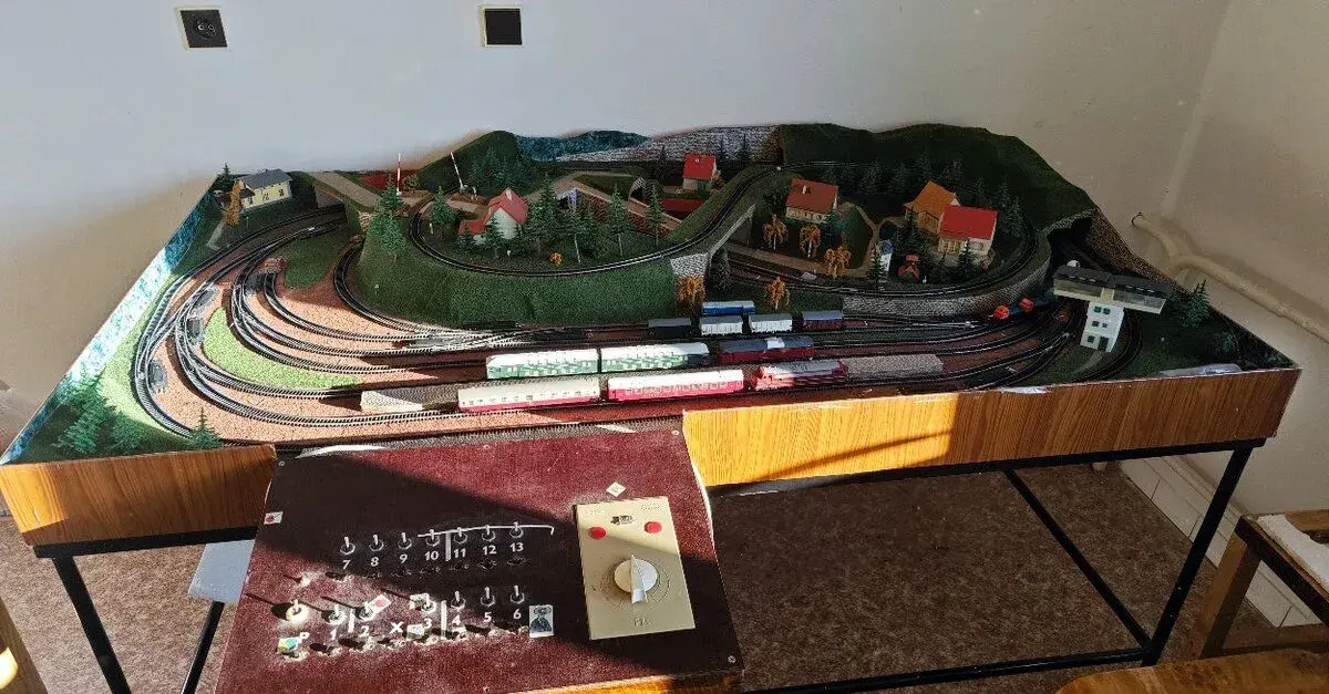 model vlakové železnice