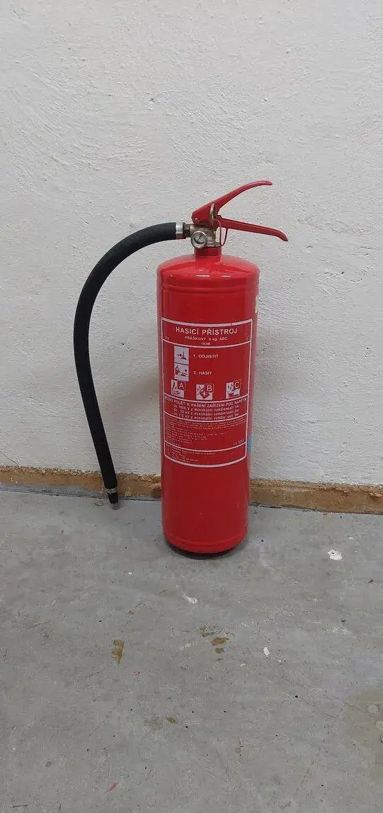 Hasicí přístroj 6kg Práškový