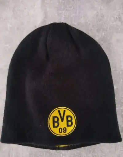 Zimni čepice oboustranná Borussia Dortmund