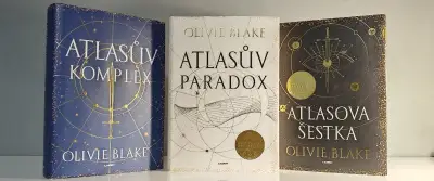 Knihy trilogie ATLASOVA ŠESTKA 3 ks Olivie Blake