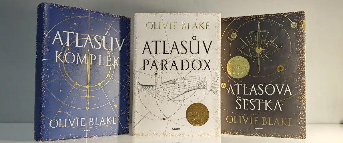 Knihy trilogie ATLASOVA ŠESTKA 3 ks Olivie Blake