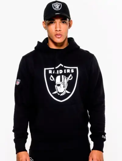RAIDERS TEAM STYLOVÁ BLACK PÁNSKÁ SILNÁ MIKINA M(L)