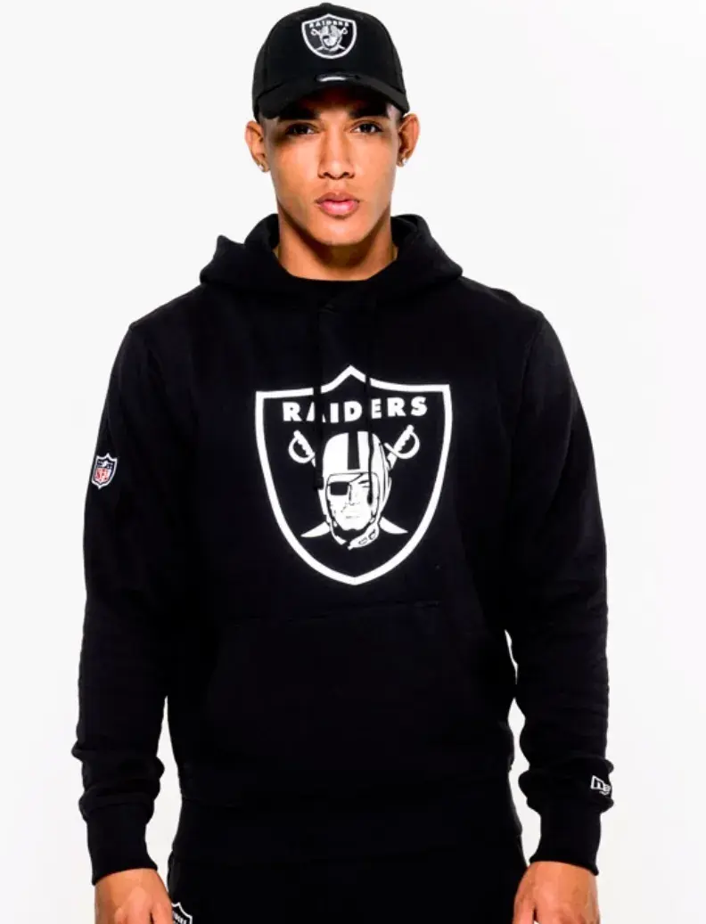 RAIDERS TEAM STYLOVÁ BLACK PÁNSKÁ SILNÁ MIKINA M(L)