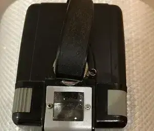 Retro bakelitový fotoaparát Kodak Brownie Hawkeye Fla