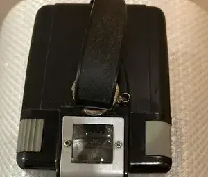 Retro bakelitový fotoaparát Kodak Brownie Hawkeye Fla