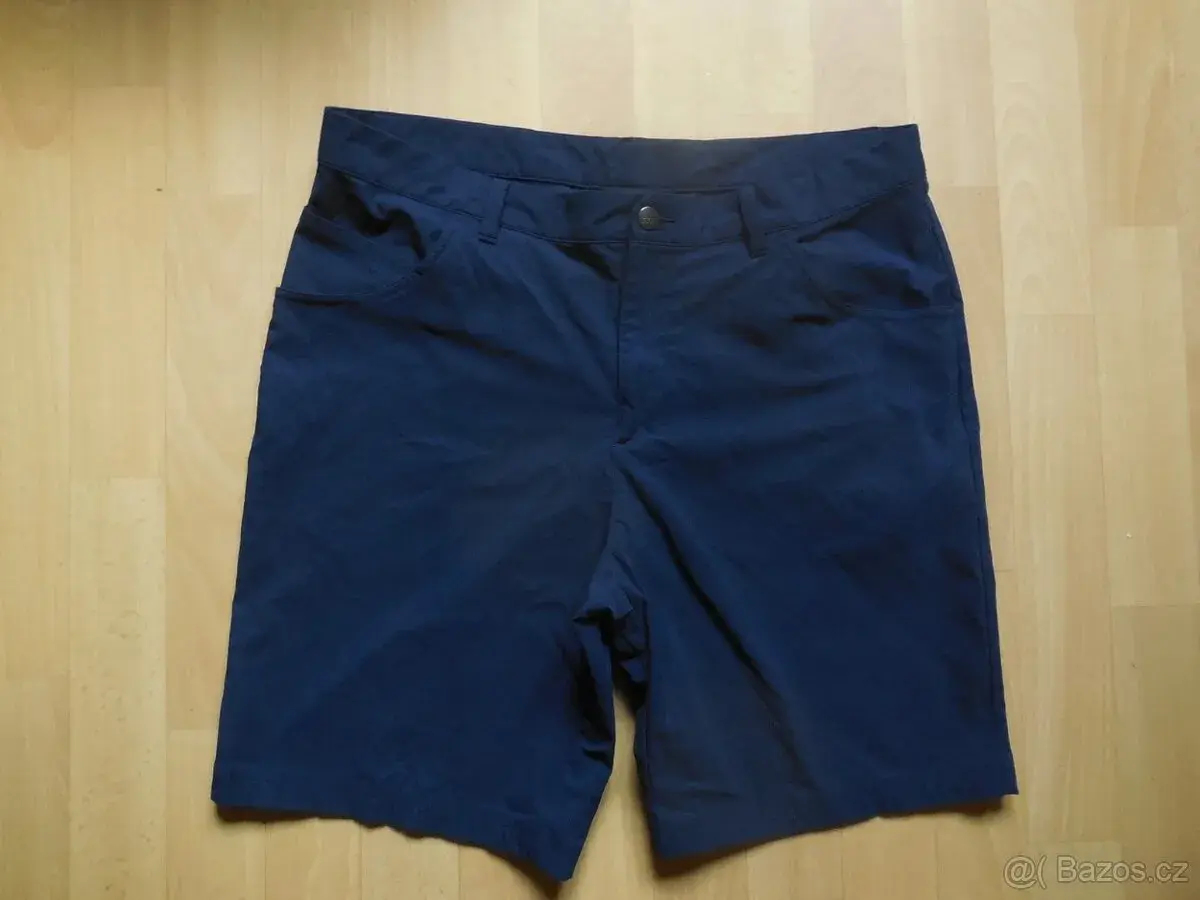 pánské Adidas tm.modré sport. kraťasy šortky elast. 36/52/L