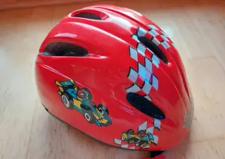 Červená přilba helma kolo vel. S/M (48-54 cm)