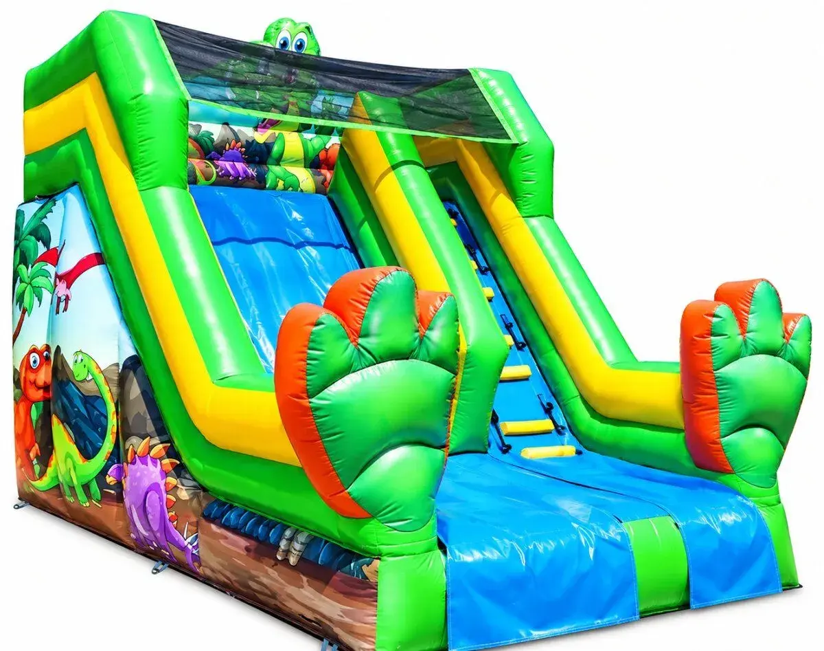 NOVÁ nafukovací skluzavka DINOSAUŘI – 5 × 4 × 5 m