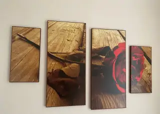 Čtyřdílný obraz