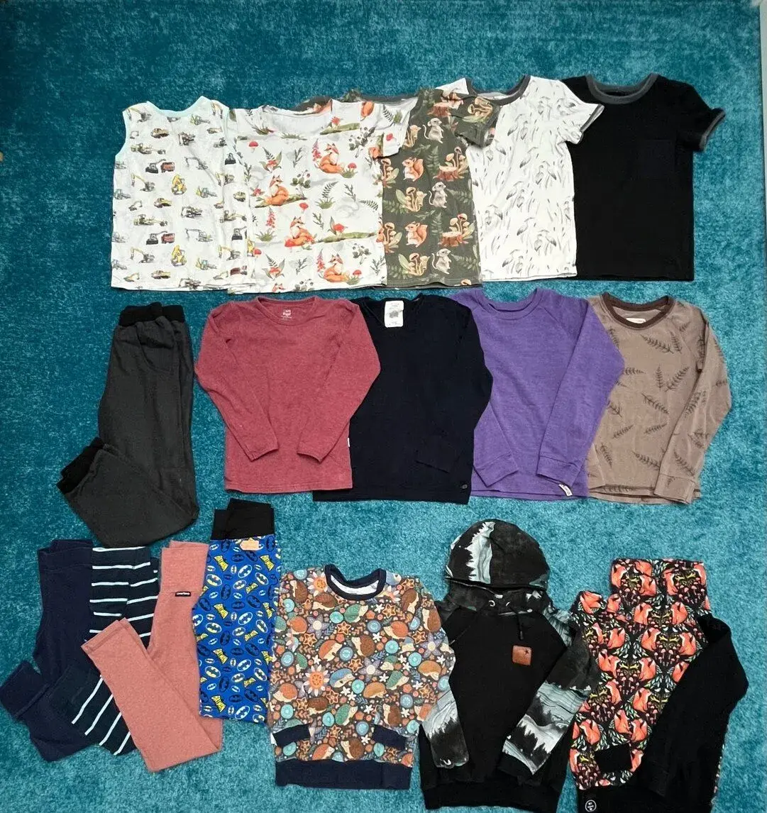 Dětské handmade a funkční oblečení vel. 116/122