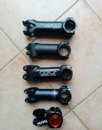 Představce: Deda Zero, Bontrager, GT, B'Twin,