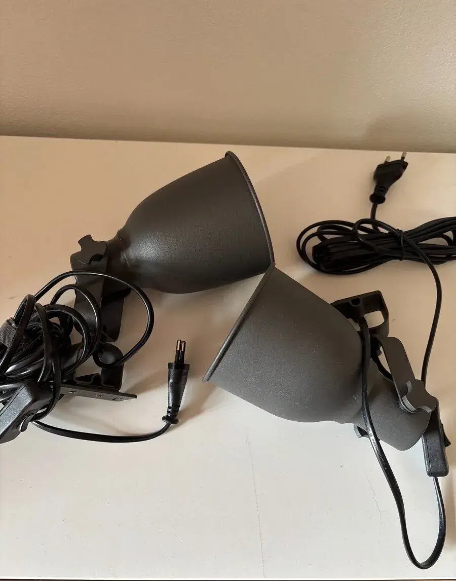 IKEA HEKTAR – 2× nástěnná/bodová lampa