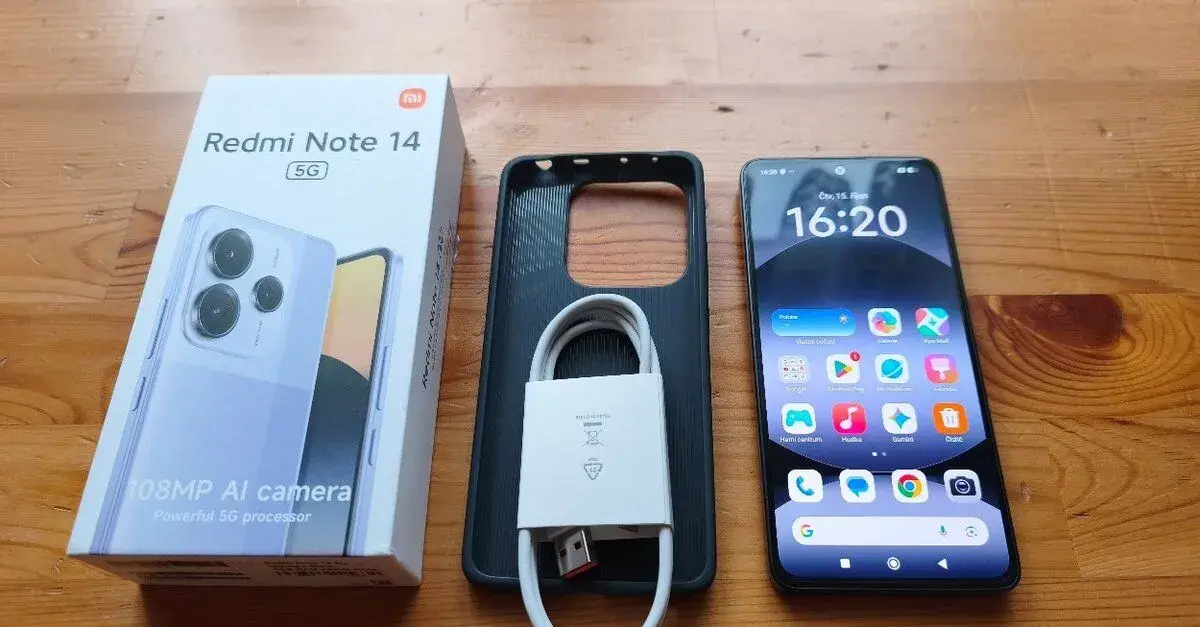 Xiaomi Redmi note 15 5G 8/256 GB - záruka-