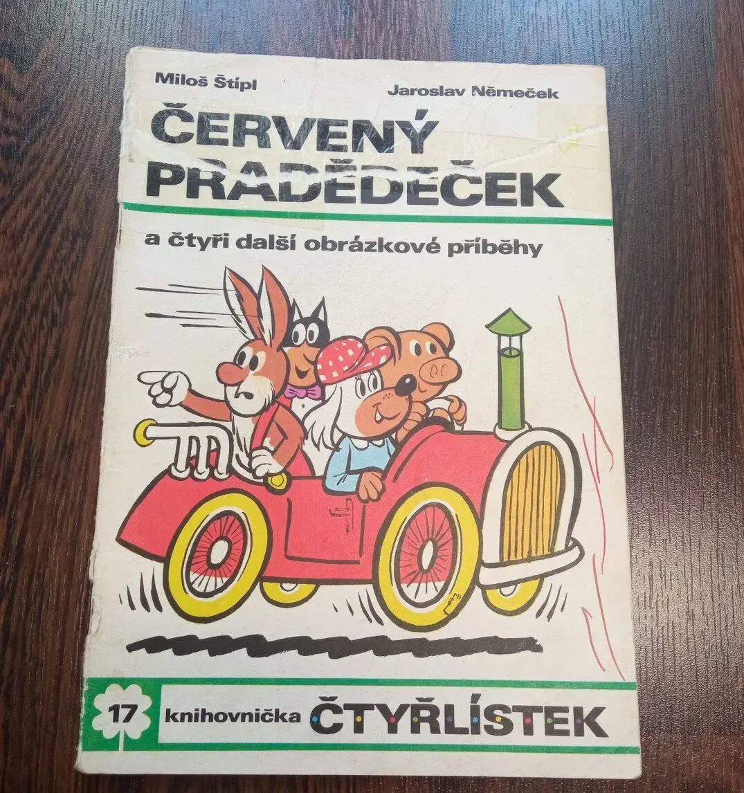 Čtyřlístek č. 17 Červený pradědeček HORŠÍ