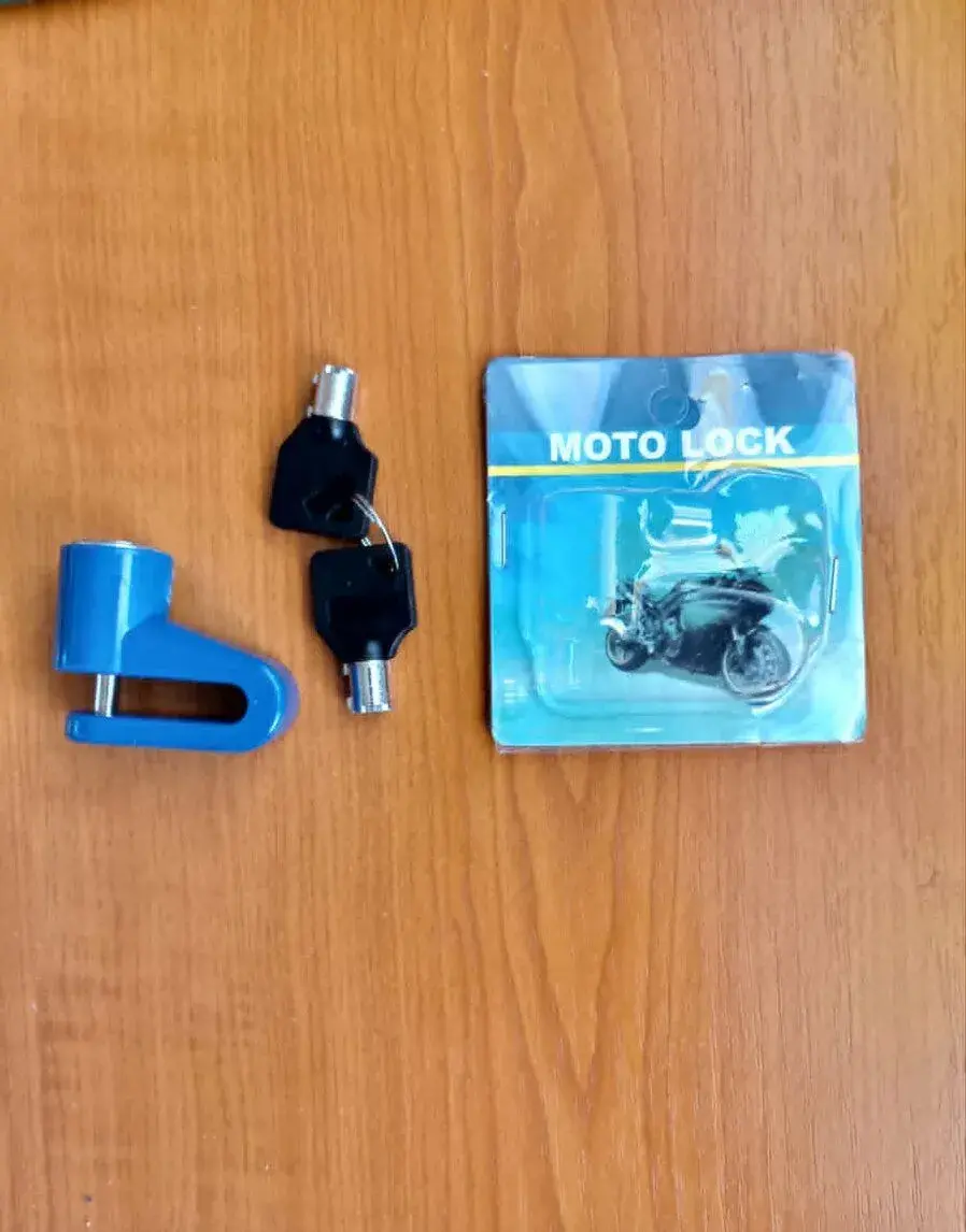 Zámek ke kolu nebo k motocyklu