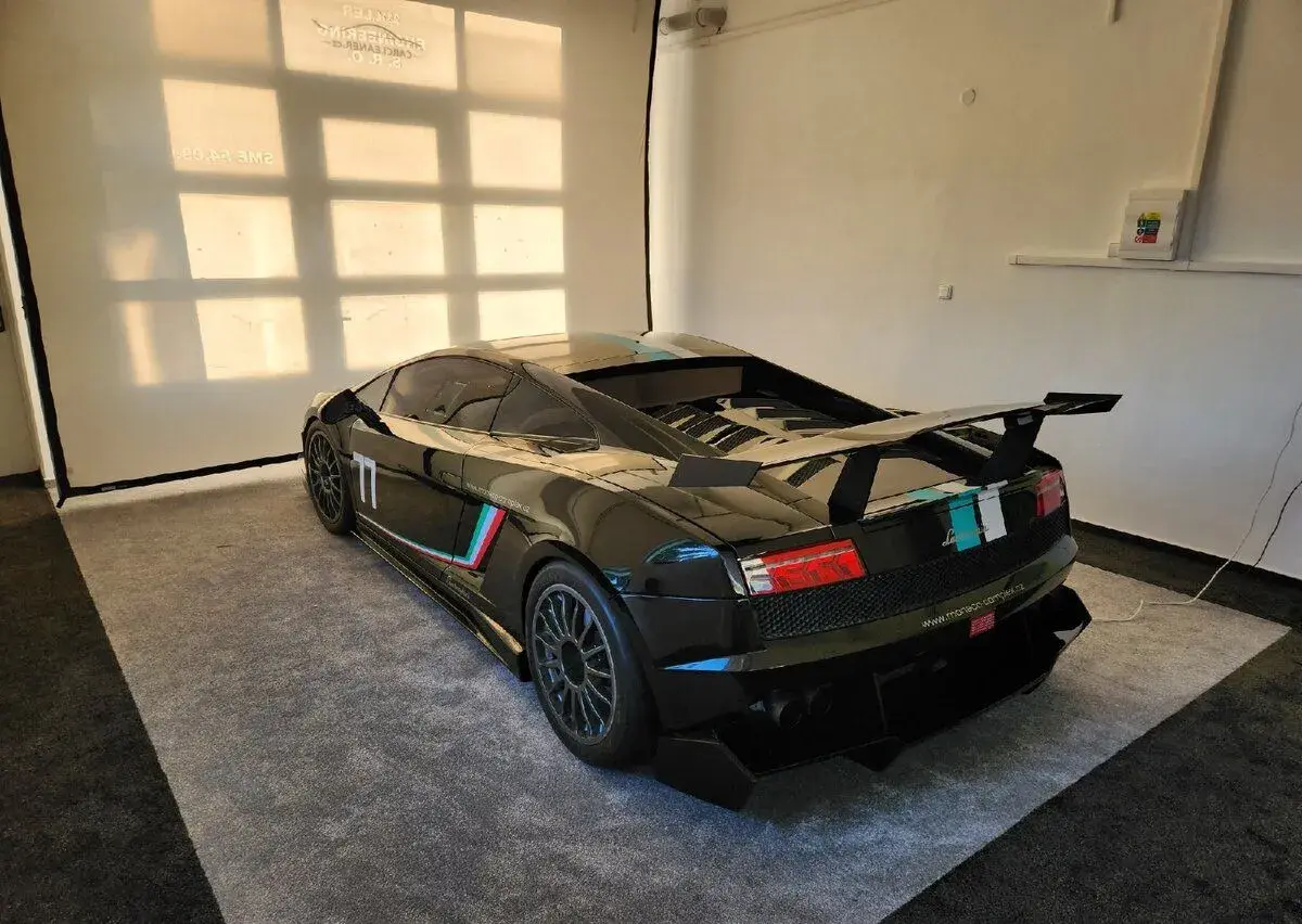 Lamborghini Gallardo GT3 -simulátor ze skutečného vozu