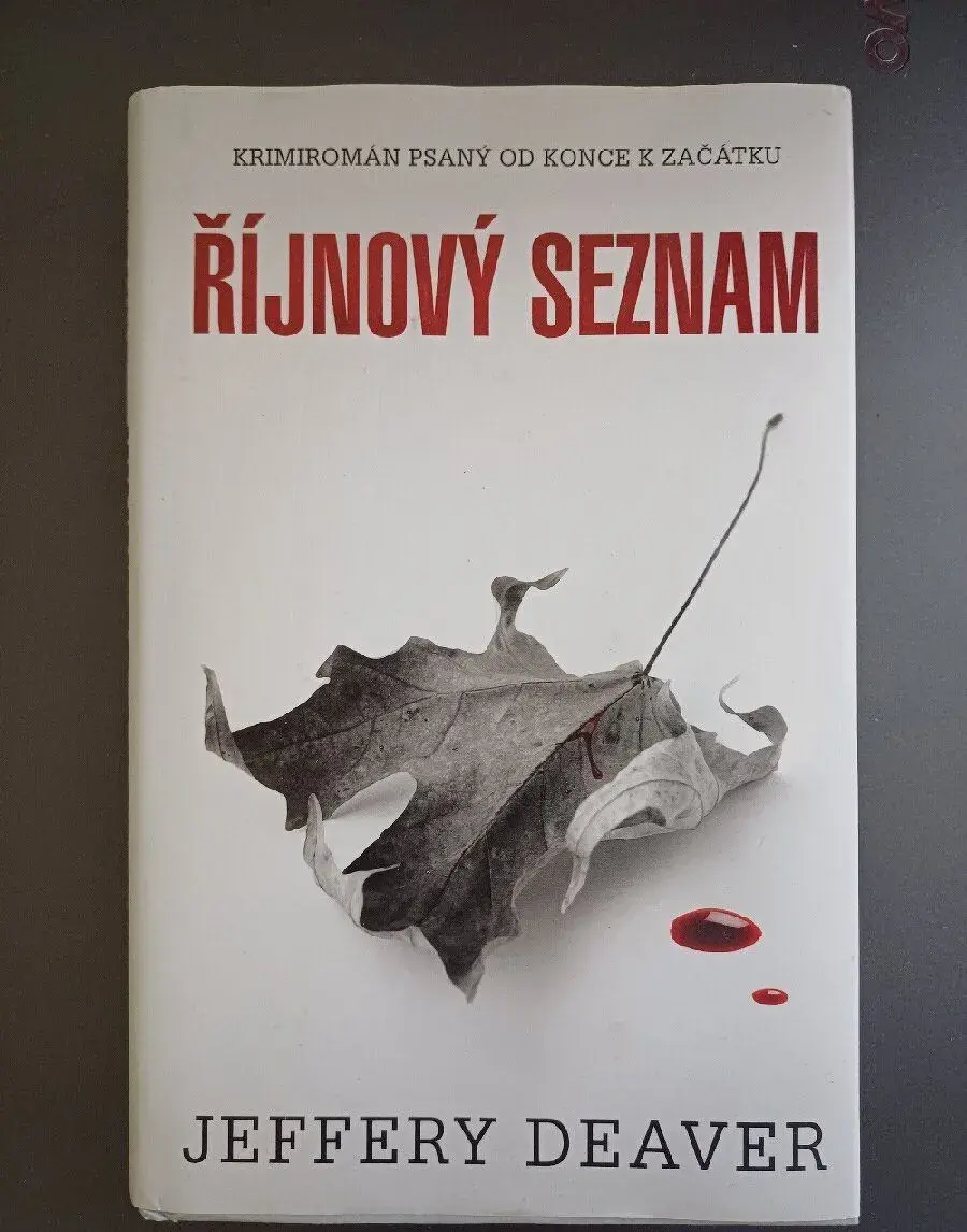 Říjnový seznam - Jeffery Deaver