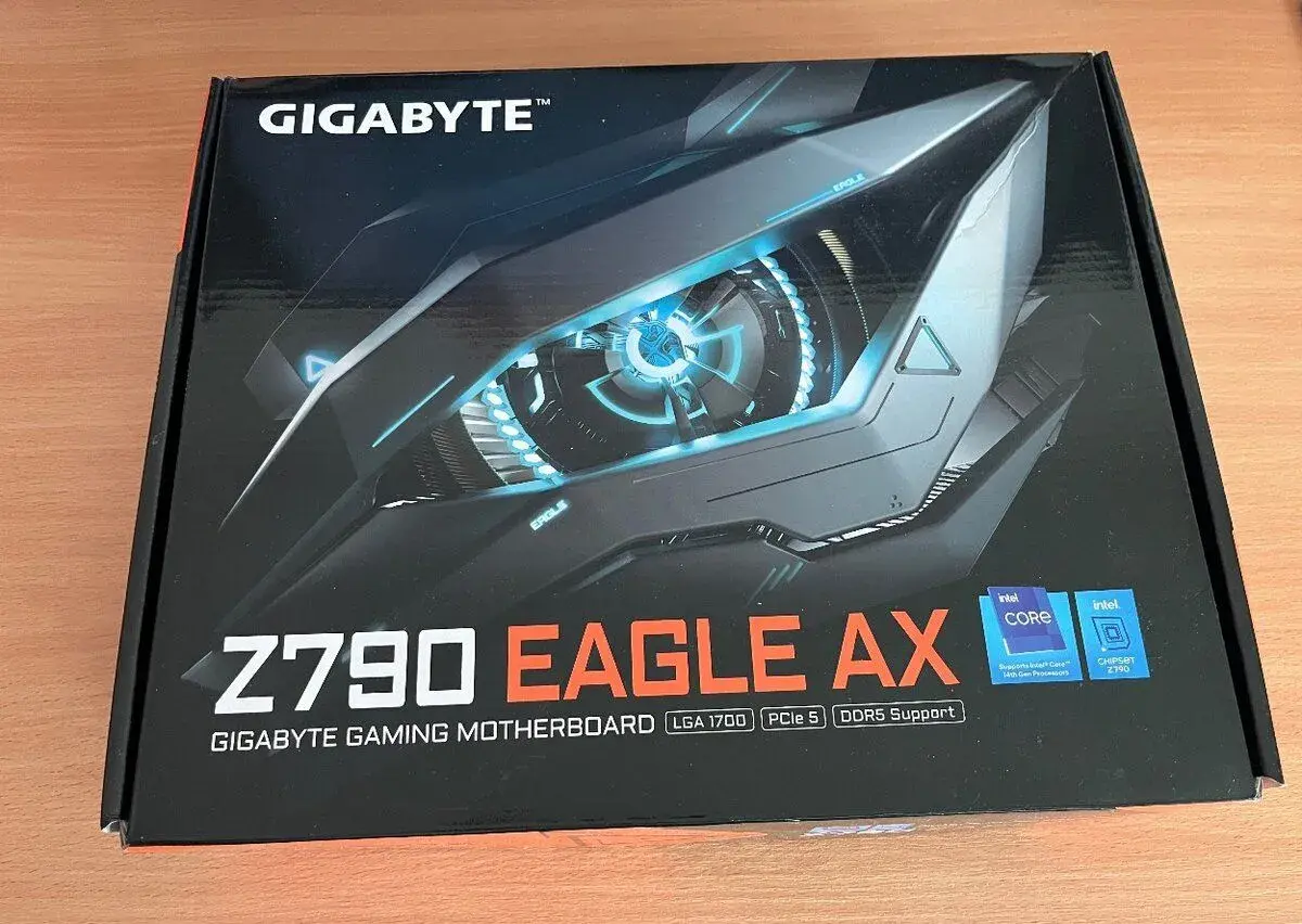 Gygabite Z790 Eagle AX + CPU Intel 14700F
