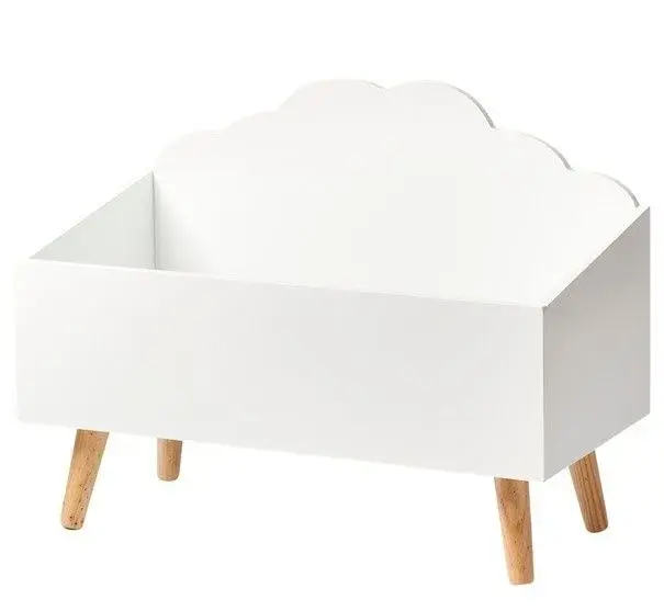 NOVÝ DĚTSKÝ BOX NA HRAČKY-BÍLÝ