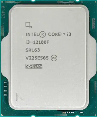 Intel core i3-12100f LGA1700