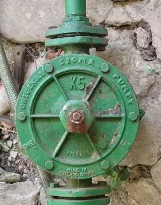 Rucni pumpa Sigma K5 nefunkcni.