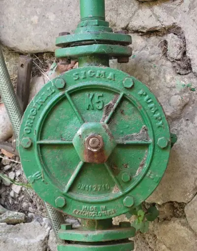 Rucni pumpa Sigma K5 nefunkcni.