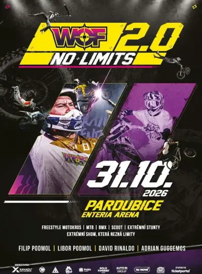 Dvě vstupenky na WORLD OF FREESTYLE 2.0: NO LIMITS