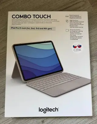 Logitech Combo Touch – klávesnice s trackpadem pro iPad Pro